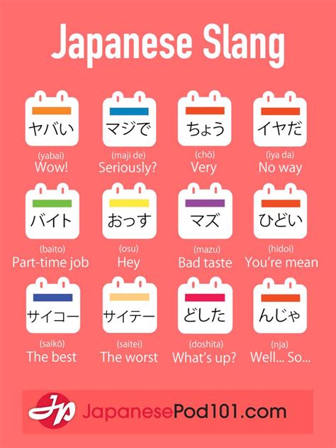 japanese slang.